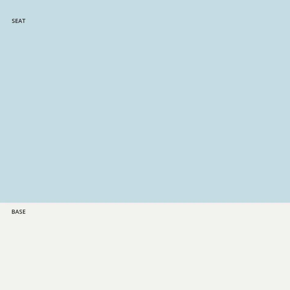 Stohovatelná stolička z kovu a polypropylenu Vyrobeno v Itálii, 2 kusy - Charla Viadurini