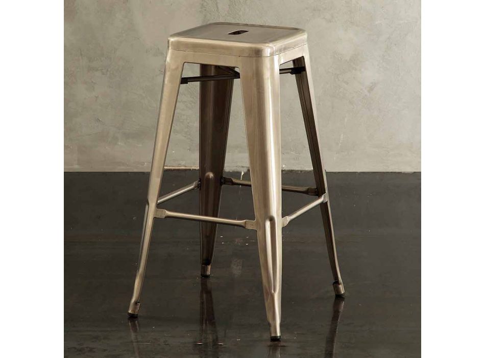 Kovová stolička moderní design Roxanne Viadurini