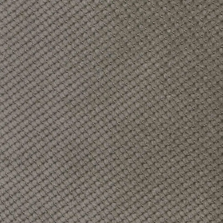 Taburet v provedení látka a antracitový kov Made in Italy - Nautilus Viadurini