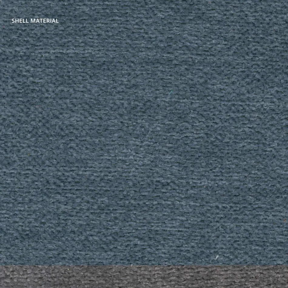 Moderní barevná stolička z kovu a látky Made in Italy - Marianet Viadurini