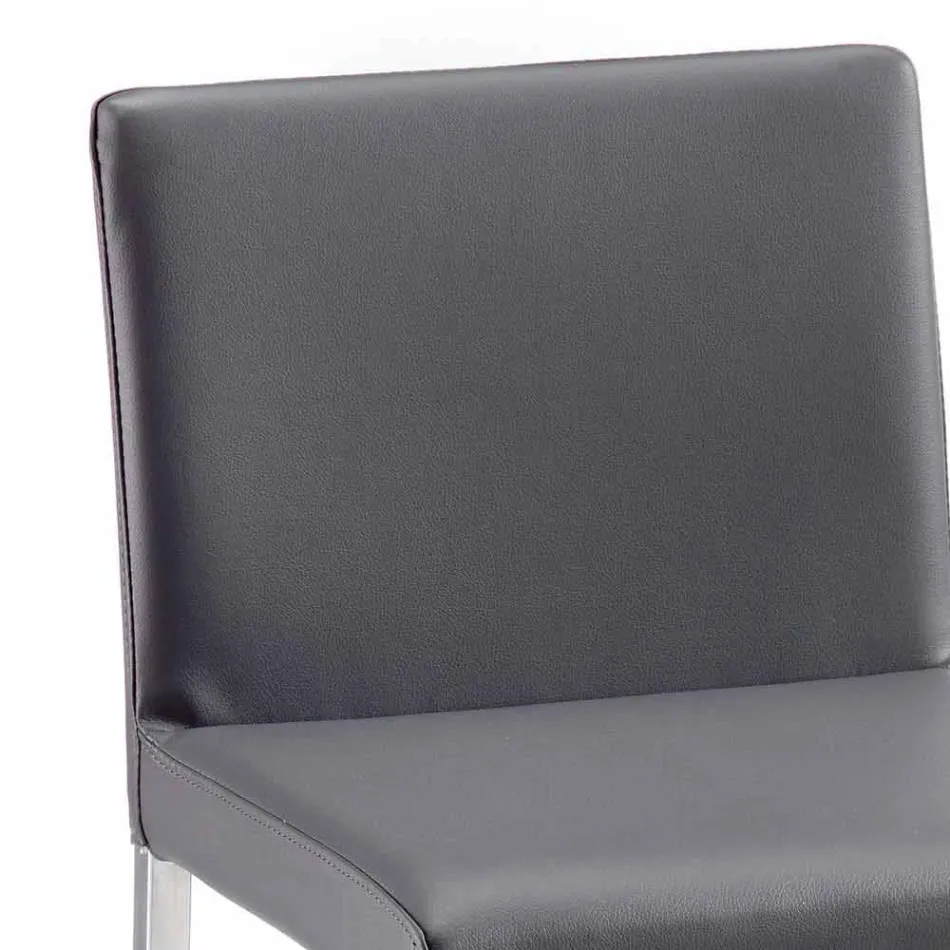 Moderní stolička Alwyn H 94 cm eko-kůže vyrobená výhradně v Itálii Viadurini