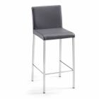Moderní stolička Alwyn H 94 cm eko-kůže vyrobená výhradně v Itálii Viadurini
