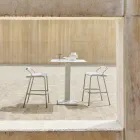 Venkovní taburet s polštáři součástí Made in Italy - Noss by Varaschin Viadurini