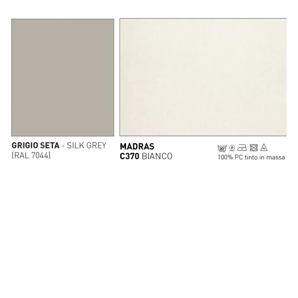 Venkovní taburet s polštáři součástí Made in Italy - Noss by Varaschin Viadurini