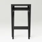 Skládací a stohovatelná stolička z masivního jasanu - Napište Viadurini