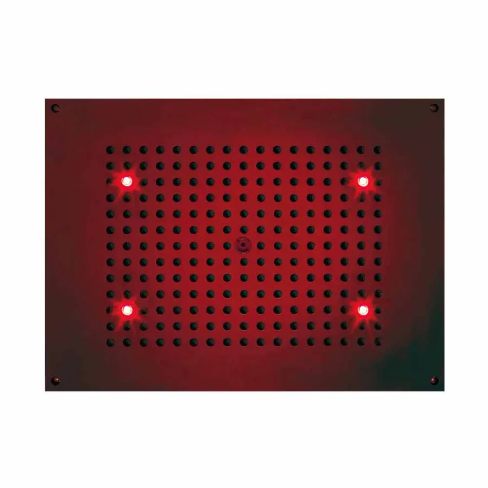 Hlavová sprcha Bossini Obdélníkový tryskáč s chromoterapií Viadurini
