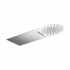 Moderní ultrakrátká ocelová nástěnná sprchová hlavice vyrobená v Itálii - Cassio Viadurini