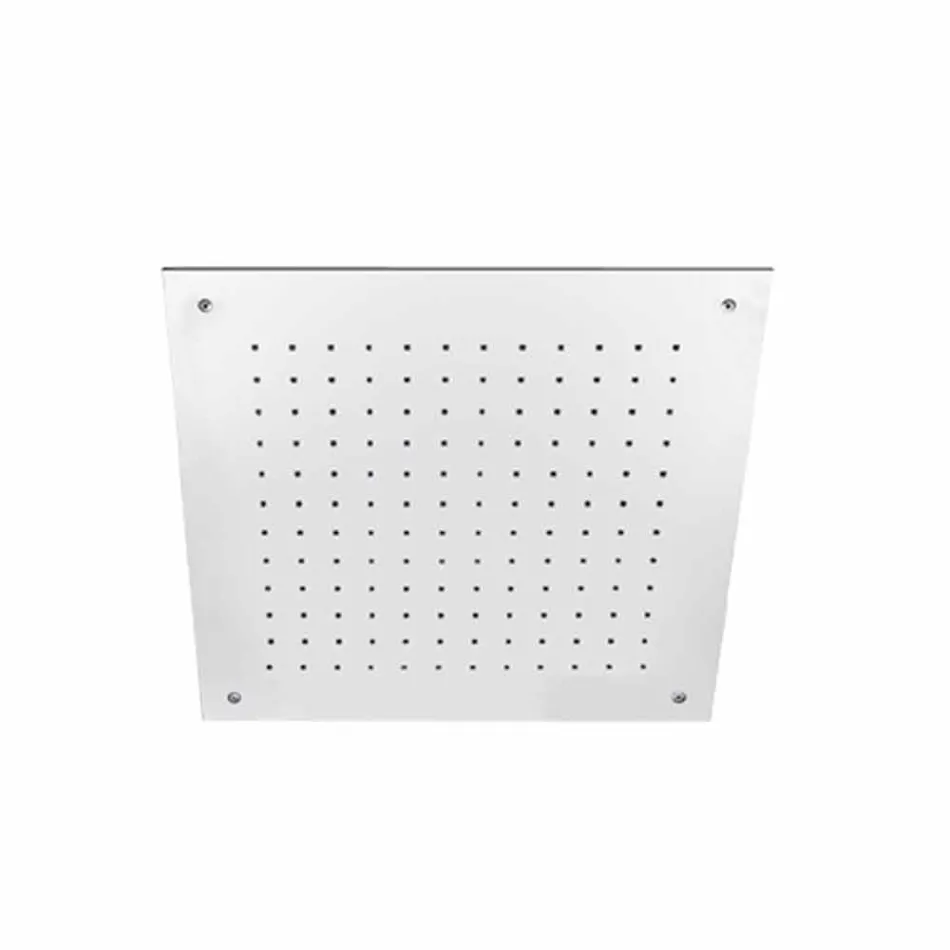 Stropní sprchová hlavice z nerezové oceli s jedním paprskem vyrobená v Itálii - Cauro Viadurini