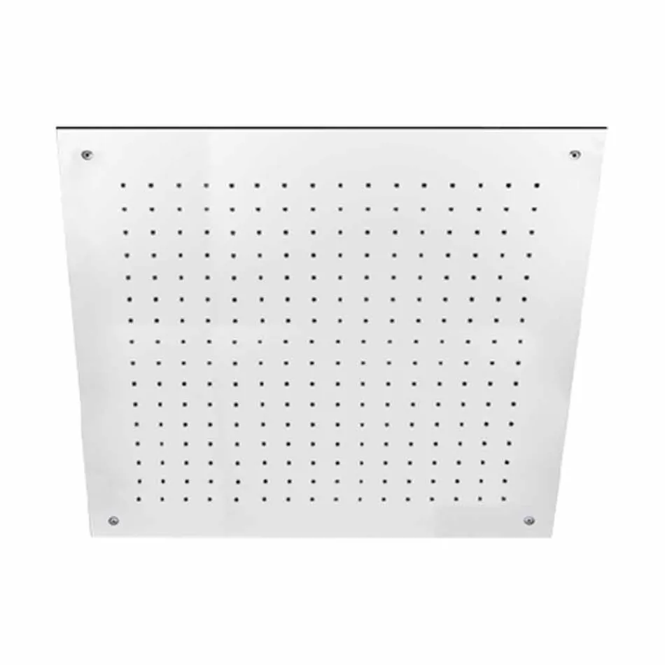 Stropní sprchová hlavice z nerezové oceli s jedním paprskem vyrobená v Itálii - Cauro Viadurini