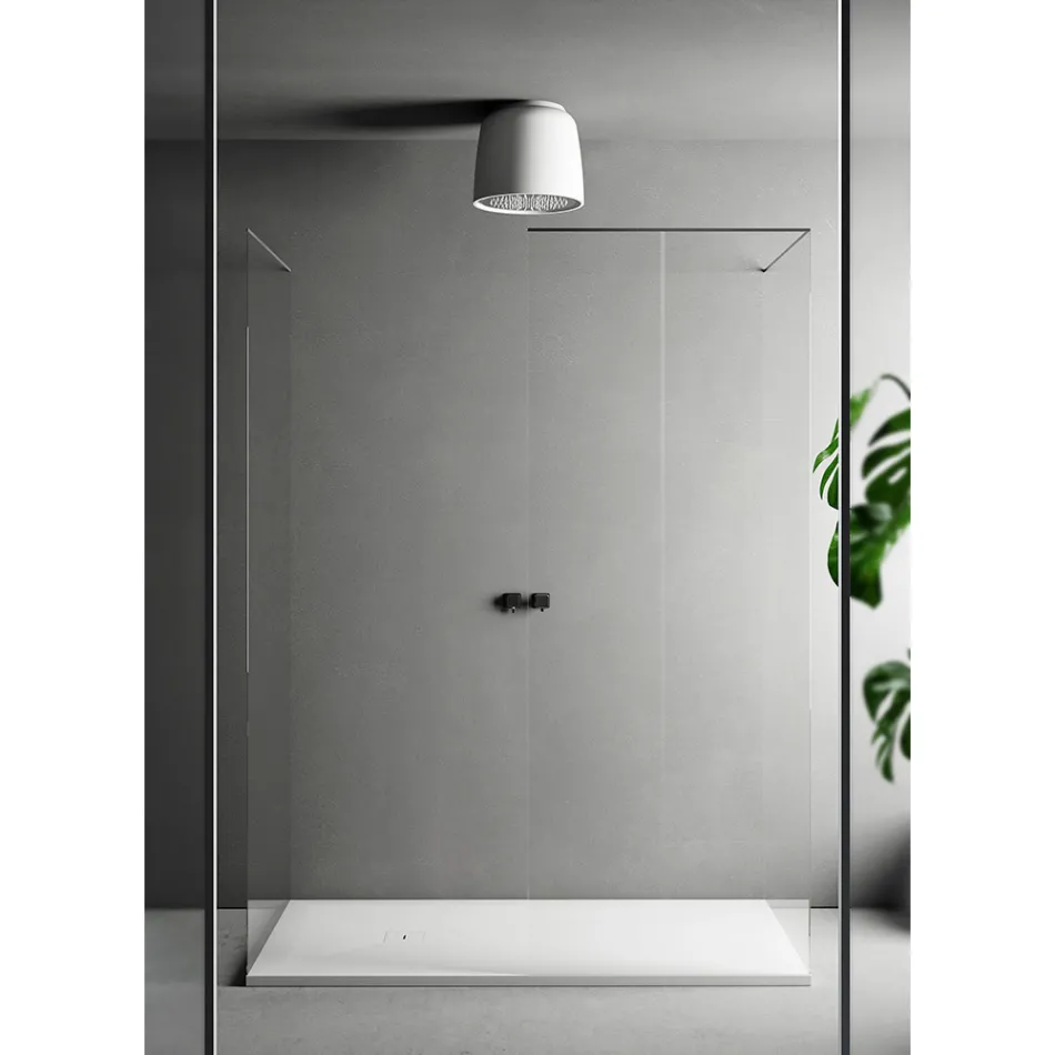 Sprchová hlavice Luxolid s pevným povrchem Made in Italy - Lallio Viadurini