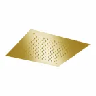 Čtvercová sprchová hlavice s jedním paprskem z nerezové oceli vyrobené v Itálii - Jet Viadurini