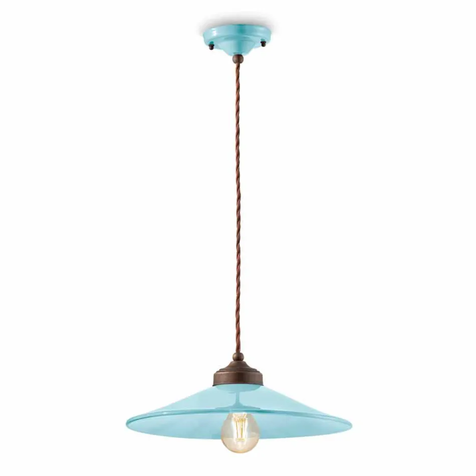 barevné keramické suspenze a staromosaz Maya Ferroluce Viadurini