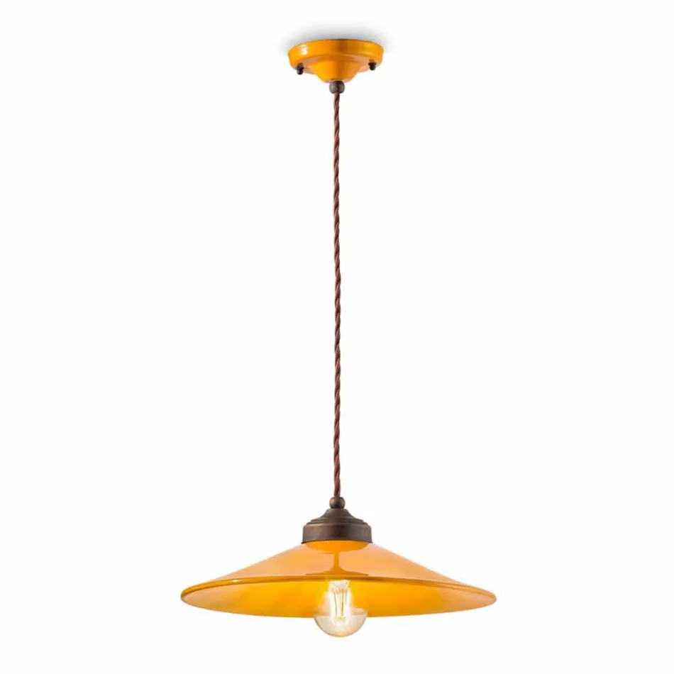 barevné keramické suspenze a staromosaz Maya Ferroluce Viadurini