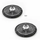 Moderní tácky v barevném mramoru Vyrobeno v Itálii, 2 kusy - Nessa Viadurini