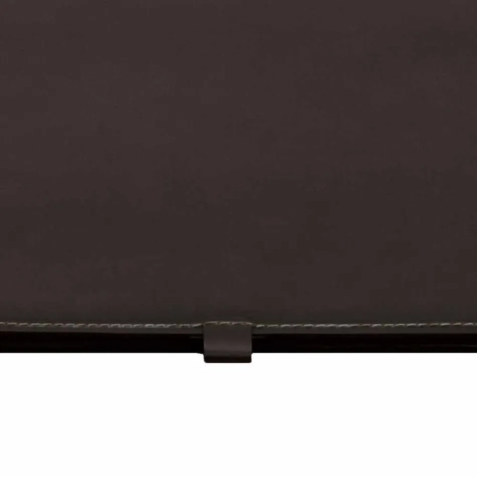 Designová podložka z regenerované otevřené kůže vyrobená v Itálii - Aristoteles Viadurini