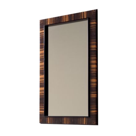 Nástěnné zrcadlo / ebenové dřevo Grilli Zarafa vyrobené v Itálii Viadurini