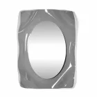 Zrcadlová stěna uzený Diva moderní design, vyrobeno v Itálii Viadurini