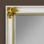 Moderní design ručně vyráběné dřevěné nástěnné zrcadlo vyrobené v Itálii Stefano Viadurini