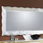 Ručně vyráběné obdélníkové italské nástěnné zrcadlo vyrobené v Itálii Simone Viadurini