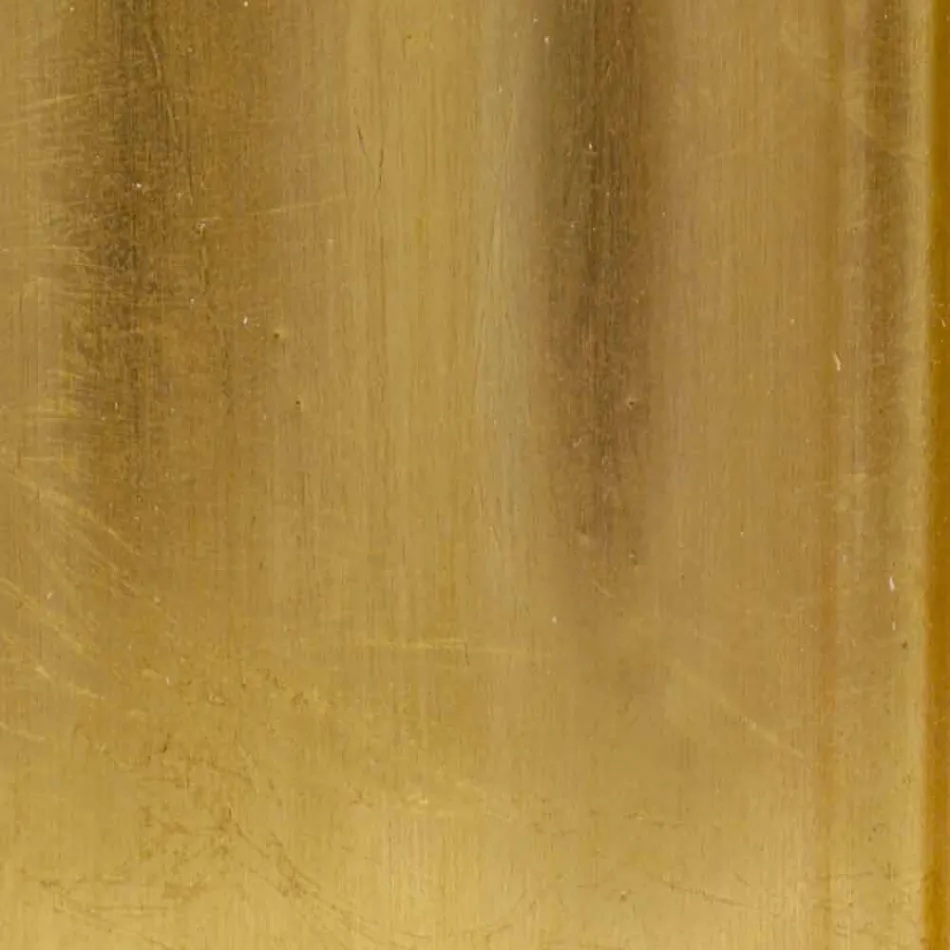 Ručně vyráběné obdélníkové italské nástěnné zrcadlo vyrobené v Itálii Simone Viadurini