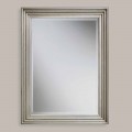 Ručně vyráběné zlaté, stříbrné nástěnné zrcadlo vyrobené v Itálii Stefania