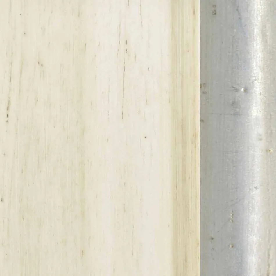 Dřevěné nástěnné zrcadlo, konzole, vyrobené v Itálii mdf top Gianluca Viadurini