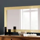 Zrcadlo s rámem v různých povrchových úpravách Made in Italy - Belenus Viadurini