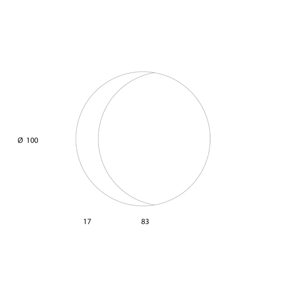 Zrcadlo s leptaným dnem z lakovaného skla Dove Grey Made in Italy - Oregano Viadurini