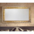 Umbrian moderní nástěnné zrcadlo s obdélníkovými čarami v Itálii