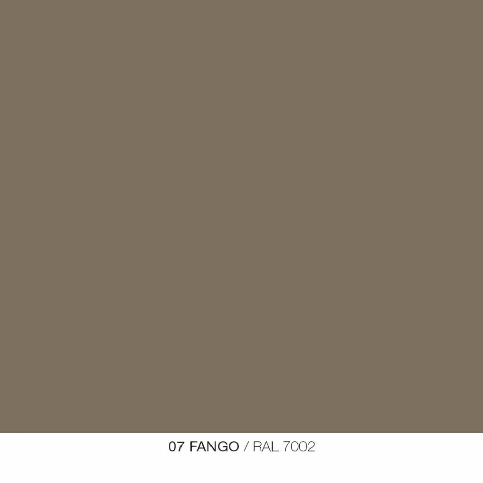 Nástěnné zrcadlo s kovovou policí v různých barvách Moderní design - Hera Viadurini