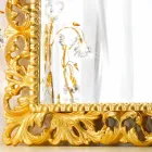 Nástěnné zrcadlo klasické konstrukce Ives, 100x120 cm Viadurini