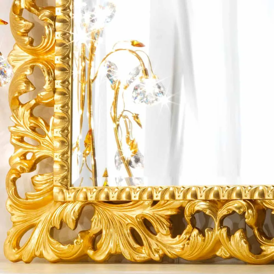 Nástěnné zrcadlo klasické konstrukce Ives, 100x120 cm Viadurini