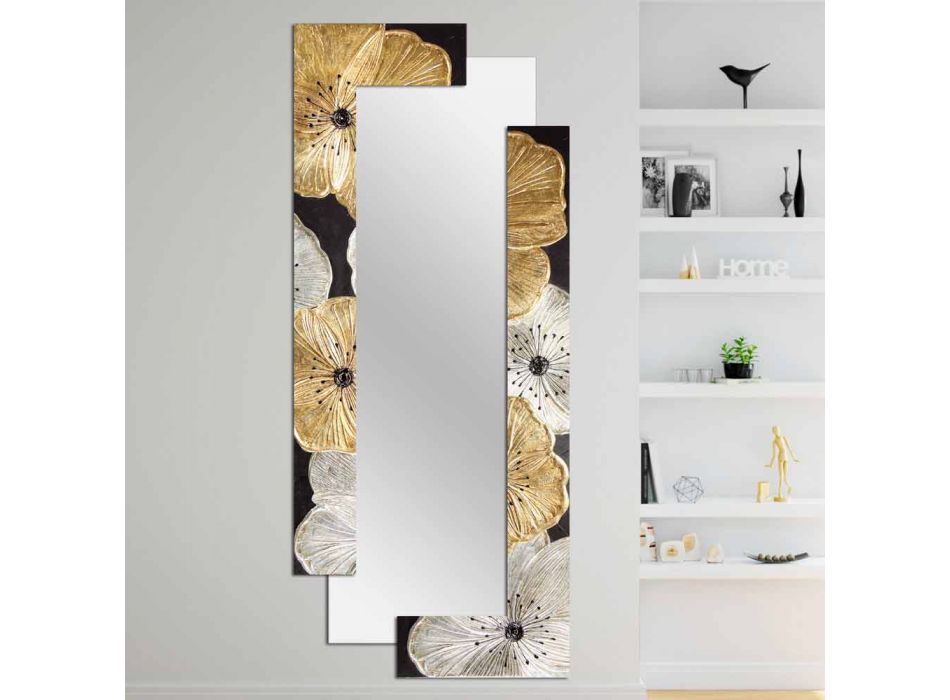 Designové zrcadlo s dvojitou stěnou vyrobené v Itálii společností Daiano Viadurini