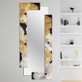 Designové zrcadlo s dvojitou stěnou vyrobené v Itálii společností Daiano