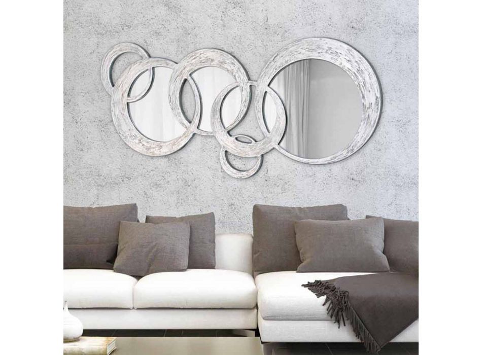 Design zrcadlo stěn Kruhy podle Viadurini Decor Viadurini