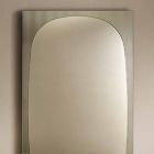 Moderní nástěnné zrcadlo s bronzovým barevným zrcadlem vyrobené v Itálii - Bandolero Viadurini