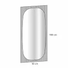 Moderní nástěnné zrcadlo s bronzovým barevným zrcadlem vyrobené v Itálii - Bandolero Viadurini