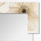 Moderní zrcadlo stěny v pryskyřici vyráběné v Itálii Sacile Viadurini