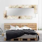 Moderní zrcadlo stěny v pryskyřici vyráběné v Itálii Sacile Viadurini