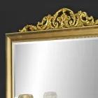 Moderní nástěnné zrcadlo ze dřeva v Itálii Kevin Viadurini