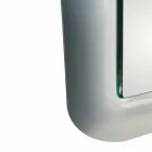 Designové zrcadlo s křišťálovým skleněným rámem Made in Italy - Loop Viadurini