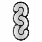 Nástěnné zrcadlo ručně vyráběné v Itálii Viadurini