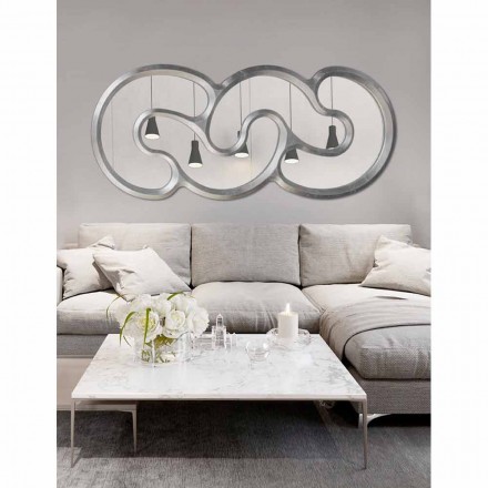 Nástěnné zrcadlo ručně vyráběné v Itálii Viadurini