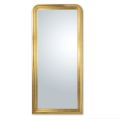 Ručně zdobené dřevěné zrcadlo ve zlatém listu Made in Italy - Navona
