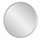 Kulaté nástěnné zrcadlo s lakovaným rámem elegantního moderního designu - Odesso Viadurini