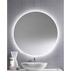 Kulaté podsvícené nástěnné zrcadlo s LED Made in Italy - Ronda Viadurini