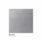 Koupelnové zrcadlo z imitace hliníku s podsvícením vyrobené v Itálii - Palau Viadurini