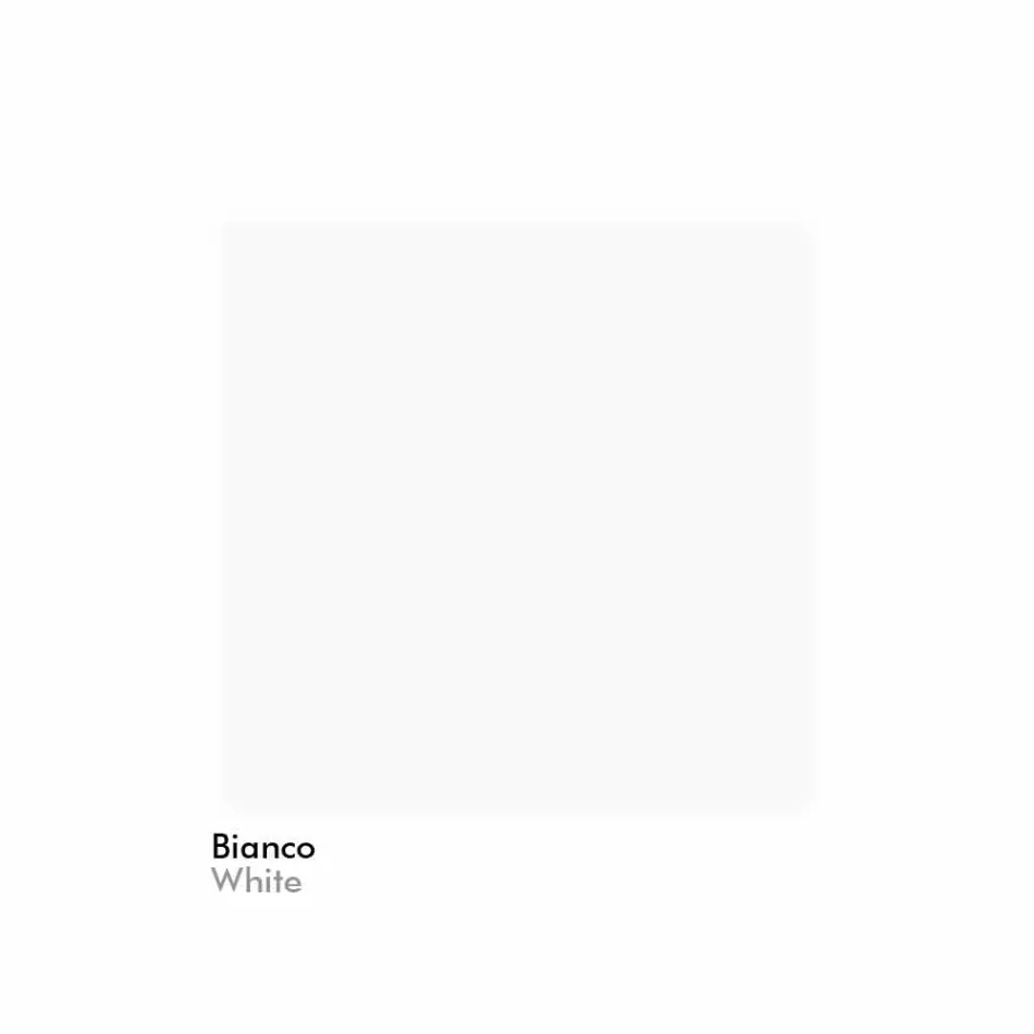 Koupelnové zrcadlo z imitace hliníku s podsvícením vyrobené v Itálii - Palau Viadurini