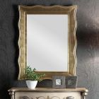Klasické zrcadlo s obdélníkovým zlatým rámem Vyrobeno v Itálii - Florencie Viadurini