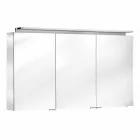 Moderní 3dveřové zrcadlo do nástěnné skříňky s vnitřními policemi - Bramo Viadurini